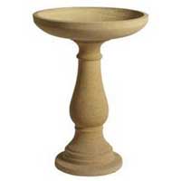 Sandstone bird bath