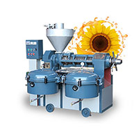 Sunflower oil extraction machine