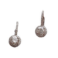 Asmi diamond earrings