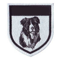 Embroidered logo