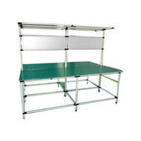 Aluminum assembly table
