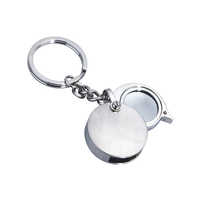 Magnifying key chain