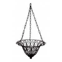 Metal hanging basket
