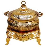 Brass chafing dish