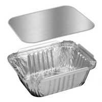 Aluminum foil container lid