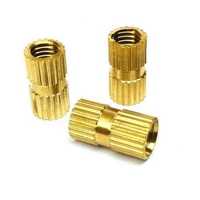 Brass moulding inserts