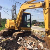 Used komatsu excavator