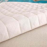 Quilted silk