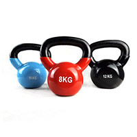 Vinyl kettlebell