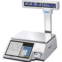 Label printing scale