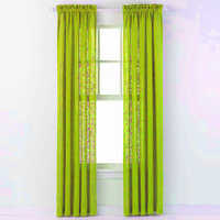 Crepe curtain