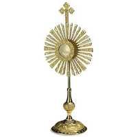 Brass monstrance