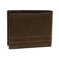 Brown leather wallet