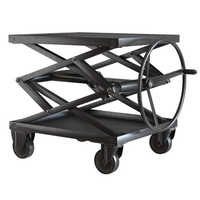 Scissor lift table