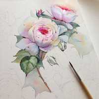 Watercolor painting