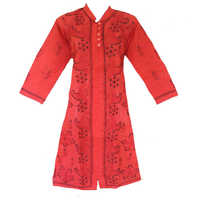 Cotton chikan kurti