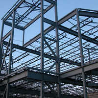 Steel building designing