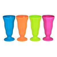 Plastic ice cream cups
