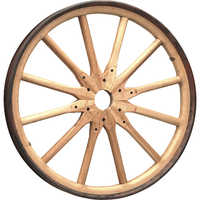 Wooden wheel