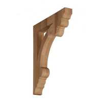 Wood shelf bracket
