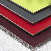 Red color laminates