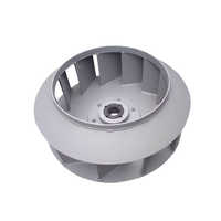Backward curved impeller