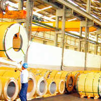 Color coating line