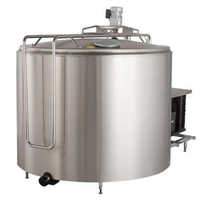 Stainless steel milk tanks