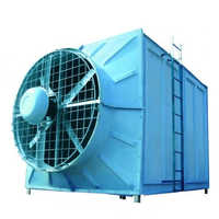 Cross flow cooling towers