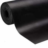 Corrugated rubber sheet
