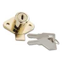 Brass drawer locks