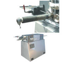 Tube finning machine