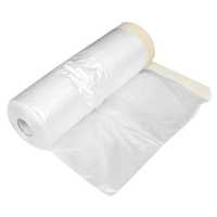 Plastic disposable car cover