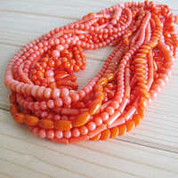 Teardrop gemstone beads