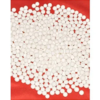 Grinding glass beads