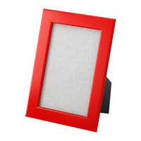 Red photo frame