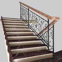 Marble staircase