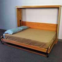 Wall mounted bed