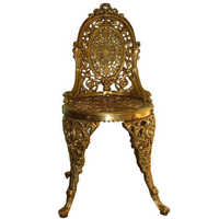 Brass chair