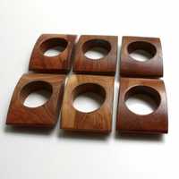 Wooden napkin holder