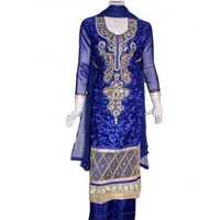 Embroidered salwar kameez