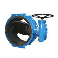 Double flanged butterfly valves