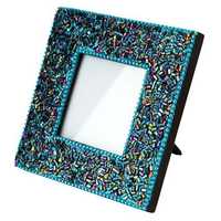 Beaded picture frames