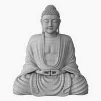 Stone buddha statue