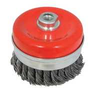 Twist knot brush
