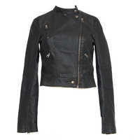 Artificial leather jacket