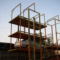 Scissor parking lift