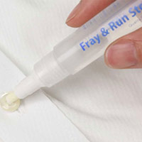 Fray and run stopper