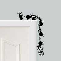Plastic wall decorative items