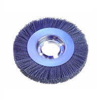 Abrasive filament brush